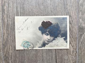 Cartolina Vintage primi anni del 900 Francese