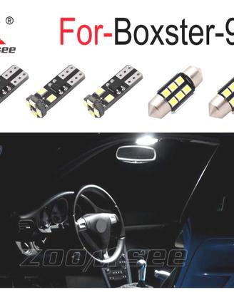 KIT 16 LAMPADE LED INTERNE PER PORSCHE BOXSTER 987