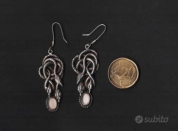 ORECCHINI SERPENTI ARGENTO 925 PUNZONATO 11,43 g