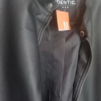 Giacca in simil pelle nera - taglia M (uomo)