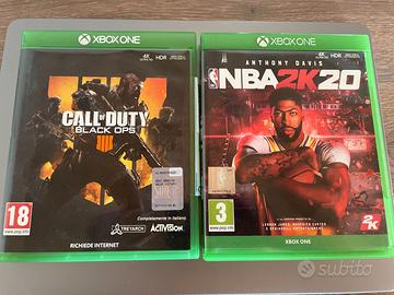 Black Ops 4 / NBA 2k20 Xbox One