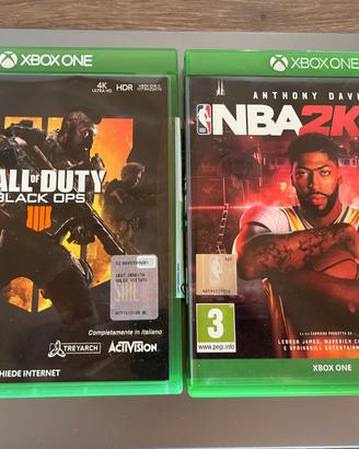 Black Ops 4 / NBA 2k20 Xbox One