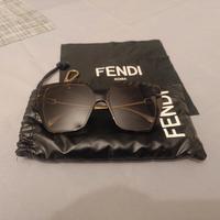  Fendi Baguette FF Havana Butterfly Sungla