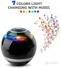 Altoparlante Bluetooth con Subwoofer