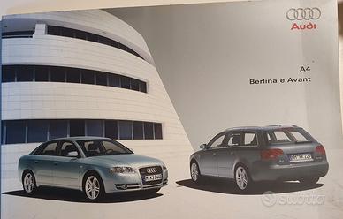 Deplian brochure  Audi A4 2006