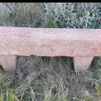  panchina in tufo 135l 25