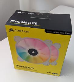 Ventole Corsair PWM iCUE SP140 RGB ELITE White