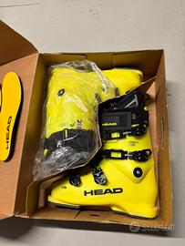 Scarponi sci Head Formula 120 gialli. 41.5/42