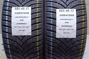 2 GOMME 225 45 17 FIRESTONE INV RIF4422