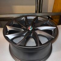 Cerchio ORIGINALE Alfa Romeo Giulia mod. Turbina