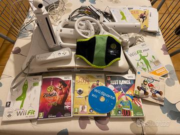 Console wii+ balance board + giochi wii