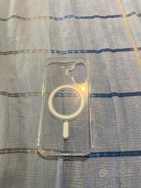 Cover iphone 16 calamitata trasparente