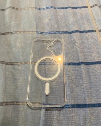 Cover iphone 16 calamitata trasparente