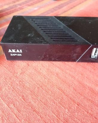 Decoder   Digitale Terrestre Akai    ZAP10K  - DVB