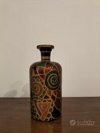 Bottiglia dipinta a mano