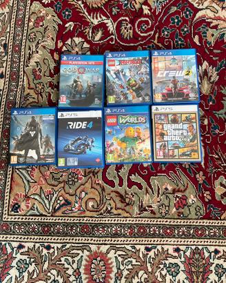 Giochi vari ps 4 e 5