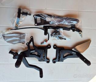 PEDANE ARRETRATE VALTERMOTO YAMAHA R6 R1 CBR