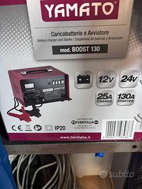 Caricabatterie e avviatore yamato boost 130 nuovo