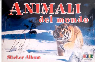 Album figurine animali del mondo edis