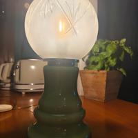 Lampada da appoggio sfera anni '70