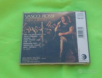 RARO CD VASCO COLPA D'ALFREDO EDIZIONE RICERCATA