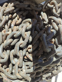 Ancora Bruce e catena per barca