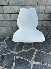 4 Sedie Kartell Maui Bianche