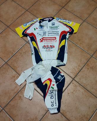 completo ciclismo Santini XXL