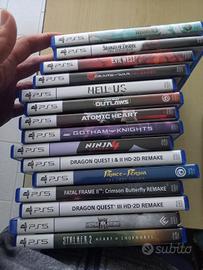 Lotto 15 giochi ps5