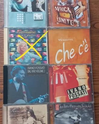 raccolta CD originali musica Italiana