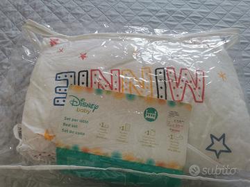 Set con paracolpi proteggi lettino