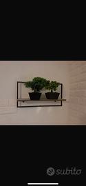 Set Mensole e Organizer Stile Industrial
