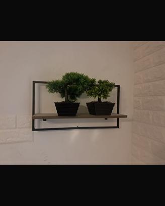 Set Mensole e Organizer Stile Industrial