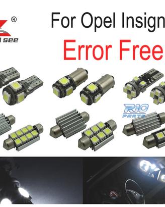 KIT 20 LAMPADE LED INTERNE PER OPEL INSIGNIA