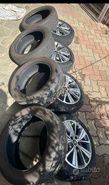 cerchi + gomme 4 stagioni 205/55 17 DOT 2024