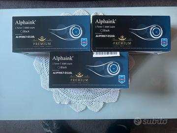 Alphaink 3 toner per stampante.