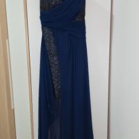 abito da cerimonia plisse