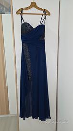 abito da cerimonia plisse