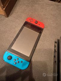 Nintendo Switch Modello Standard Neon Blu/Rosso –
