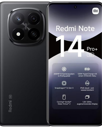 Xiaomi Redmi Note 14 Pro+ Nuovo Sigillato