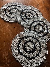 Centrini uncinetto, sottopiatto