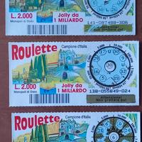 gratta e vinci " ROULETTE-CAMPIONE D'ITALIA "