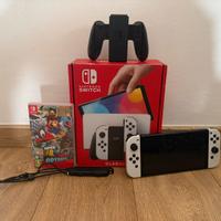 Nintendo switch oled con  Super Mario odyssey
