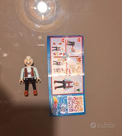 GEPPETTO + CARTINA Playmobil Kinder Sorpresa 