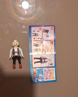 GEPPETTO + CARTINA Playmobil Kinder Sorpresa 