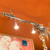 2 kit illuminazione a 3 faretti led negozio