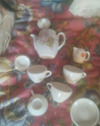 servizio the porcellana vintage ceppiratti 