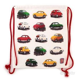Sacca in tela Fiat 500