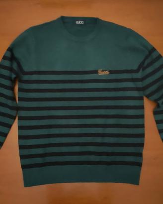 Maglione girocollo in cashmere e lana Gucci 

