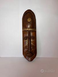 Decorazione da parete-Maschere in legno